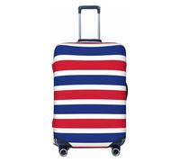 Unkhtt Housse de protection extensible pour valises rigides et souples Motif drapeau du Costa Rica, Noir , XL, Bagage à main