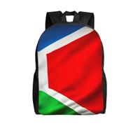 Unkhtt Sac à dos unisexe de grande capacité avec drapeau du Costa Rica 1 imprimé pour le travail, les voyages, le camping, les aventures en plein air