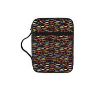 Unkhtt Sac de rangement étanche avec inscription « I Love My Dog Teckels » - Pour voyage, église, quotidien