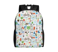 Unkhtt The Nature Wildlands Sac à dos unisexe de grande capacité pour le travail, les voyages, le camping, les aventures en plein air