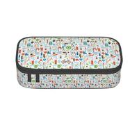 Unkhtt The Nature Wildlands Trousse à crayons pour étudiant 21 x 5 x 9,4 cm, Noir , Taille unique