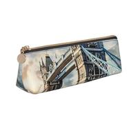 Unkhtt Trousse à crayons de grande capacité avec motif de pont de la vieille tour de Londres - Pour étudiants et écoles, blanc, Taille unique