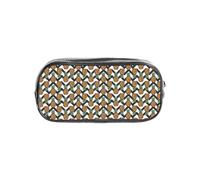 Unkhtt Trousse à crayons transparente avec imprimé ananas d'été pour enfants, étudiants, garçons et filles, organisateur de papeterie transparent