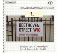 unknown - Beethoven: Sonatas Op 13 'Pathetique', Op 14 Nos 1 & 2, Op 22 (Complete Works for Solo Piano Vol 1) /Brautigam Hybrid SACD - DSD edition (2005) Audio CD