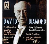 Unknown - David Diamond: Symphony No. 3 / Kaddish / Romeo & Juliet / Psalm
