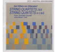 unknown - Dittersdorf: String Quartets 2+6 & String Quintets in C & G (CPO) Import Edition (1994) Audio CD