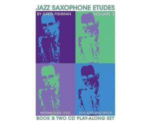unknown - Jazz Saxophone Etudes, Vol. 3 (Book & CDs) (2009) Audio CD
