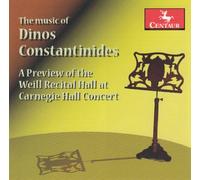 UNKNOWN - Music of Dinos Constantinides