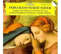 unknown - Pergolesi - Stabat Mater / M. Marshall ¡¤ Valentini-Terrani ¡¤ LSO ¡¤ Abbado Import Edition (1990) Audio CD