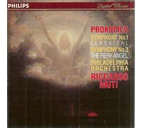 unknown - Prokofiev: Symphony No. 1 "Classical"; Symphony No. 3 "The Fiery Angel" (1993) Audio CD