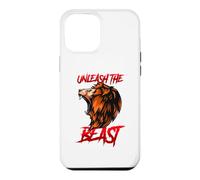 Unleash The Beast Lion Roaring Birthday Lion Juillet August King Coque pour iPhone 12 Pro Max