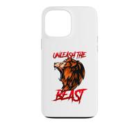Unleash The Beast Lion Roaring Birthday Lion Juillet August King Coque pour iPhone 13 Pro Max