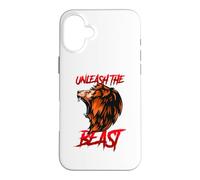 Unleash The Beast Lion Roaring Birthday Lion Juillet August King Coque pour iPhone 16 Plus