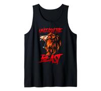 Unleash The Beast Lion Roaring Birthday Lion Juillet August King Débardeur