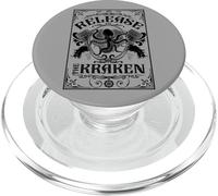 Unleash The Kraken Funny Octopus Design Sea Monster (en angl PopSockets PopGrip pour MagSafe