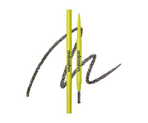 UNLEASHIA | Fixateur et crayon à sourcils définissant la forme (crayon n°3. Gris taupe)