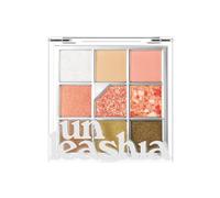 UNLEASHIA | Glitterpedia Fard à paupières | Palette | Maquillage pour les yeux | Point Makeup Vegan | Cosmétiques coréens | Quotidien | mat | paillettes | miroitant pétillant (NO.6 All of Citrus)