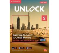 Unlock Niveau 2 – Manuel de l'élève : Oral, Expression & Pensée critique – Pack numérique