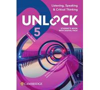 Cambridge University Press – Unlock Level 5 – Livre de l'élève avec pack numérique