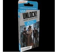 Asmodee - Unlock! Short Adventures - Le Meurtre de Birmingham - Space Cowboys - Jeu d'enquête - Escape Game - Jeu coopératif dès 10 Ans - 1 à 6 Joueurs - 45 Min - en français