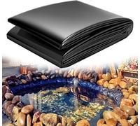 unmjgybc Bâche flexible en polyéthylène haute densité pour bassin - 3 x 65 m - Sans danger pour les poissons - Non toxique - Pour bassins à carpes koï - Facile à installer