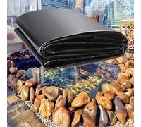 unmjgybc Bâche pour bassin koï - 2 x 31 m - Simple couche - PEHD - Robuste - Imperméable - Facile à manipuler - Pour bassins de jardin