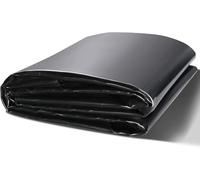 unmjgybc Revêtement de bassin à couche unique en polyéthylène haute densité 2 x 2 m imperméable et résistant aux UV pour étangs à poissons, jardin, cascades, aménagement paysager