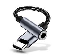 Unnderwiss Adaptateur USB C Jack de Casque 3,5mm,Adaptateur Lightning ,Type C Audio avec DAC Compatible Galaxy S21 S21+Note20 S20 Ultra,P40/P30 Pro/Mate 20/30