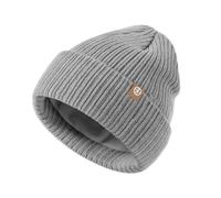 UNNESTAR Bonnets pour enfants - Chapeaux d'hiver chauds pour garçons et filles Casquette polaire extensible avec double couche, gris, 3-8 ans