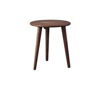 UNNS Fin de Table Table d'appoint de Canapé Table d'appoint en Bois Petite Table de Coin Salon de Chambre à Coucher Meubles de Balcon, Noir (Size : Medium)