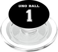 Uno Ball - Survivant Amusant du Cancer des testicules PopSockets PopGrip pour MagSafe