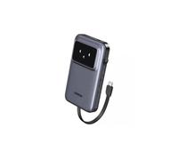 Uno - Banque d'alimentation - câble USB-C intégré - 10000 mAh - 30 Watt - 3 A - Fast Charge, PD (USB-C)