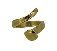 Uno de 50 Bague plaquée or 18 carats en forme de clou