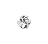 Uno de 50 Bague pour femme en argent sterling 925 Taille M 16,51 mm Alliage de métaux Bijou artisanal Fabriqué en Espagne, Talla M, Métal, Aucune pierre précieuse