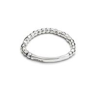 Uno de 50 Bracelet élastique plaqué argent à billes