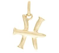 Uno de 50 Charme plaqué or 18 carats en forme du signe du poisson