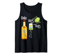 Uno Dos Tres Boisson drôle Tequila Sel Citron Vert Débardeur