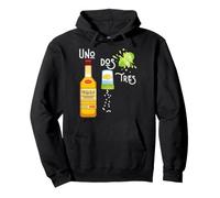 Uno Dos Tres Boisson drôle Tequila Sel Citron Vert Sweat à Capuche