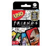 UNO Friends - Objets de collection inspirés de la série télévisée | Soirée de jeu en famille, adulte et fête | 2 à 6 joueurs