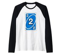 Uno Halloween Blue 2 Carte Manche Raglan