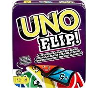 Uno Jeu De Cartes, avec 112 Cartes dans Une Boîte Métallique Robuste, avec De Nouvelles Cartes Action Étonnantes, Jouet Adultes, Enfant, Adolescent, A Partir De 7 Ans, GDG37