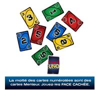 Uno Liar's - dès 7 ans - adapté aux daltoniens - UNO - Mattel games - JLH43