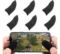 Uno' Lot De 6 Gants De Doigt Pour Jeu Mobile, Étui Contrôleur De Doigt À Écran Tactile Gaming Respirant Anti-Transpiration Sensible, Manche De Doigt Idéal Pour Les Jeux Mobiles Pugb, Arena O[Z439]