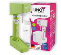 UNO Machine à gazéifier - Modulaire et sans électricité | Compatible avec tous les cylindres de CO₂ avec filetage rotatif standard | Kit comprenant une bouteille d'eau de 1 l et un cylindre de CO₂