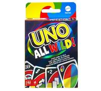 UNO Mattel Games HHL35 All Wild Jeu de 112 Cartes Cadeau pour Enfants, Soirées de Jeu en Famille ou Adultes Joueurs à partir de 7 Ans