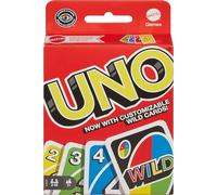 UNO Mattel - Un, jeu de cartes W2087, 42003 - Version Anglaise