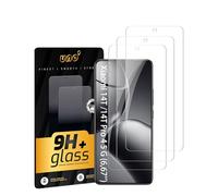 Uno' [Pack3] Protecteur d'écran en verre trempé pour Xiaomi 14T / Xiaomi 14t Pro/Xiaomi 14t Pro 5G, 6,67", haute résistance, anti-rayures, transparence HD, installation facile, anti-traces de doigts