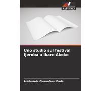 Uno studio sul festival Ijeroba a Ikare Akoko