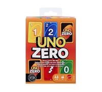 UNO Zéro - jeu de cartes - jeu de société famille - dès 7 ans - 2 à 8 joueurs - Mattel Games - JHH48