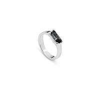 UNOde50 Bague plaquée argent avec cristal gris
